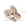 BESPORTBLE 1 Set DIY Wooden Marble Run Puzzle Hand Cranking Track for Safe and Educational Game to Enhance Coordination and Parent Interaction view 2