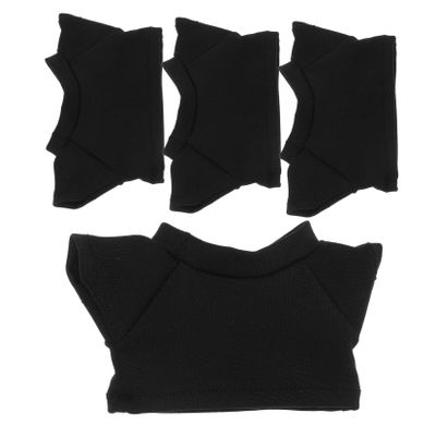 IMIKEYA 4pcs Plush Bear T Shirts Soft Comfortable Shirts for Stuffed Bears Doll Clothes for Plush Animals Adorable and Outfit