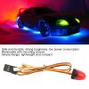 EVTSCAN RC Car Alarming Light 5 Light Modes High Simulation Round Compact 10x15mm LED Warning Light for 1/10 RC Car (Red) view 3