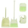 TOPPERFUN 1Set Broom and Dustpan Lightweight Cleaning Kit for Indoor Play and Learning Encourages Imaginative Housekeeping Present for Boys view 4