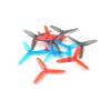 10 Pairs For 2.5 Inch 65mm 3 Impeller Toothpick Propeller Props, Larva-X FPV Racing Drone, For 1102/1103 Motors(Blue) view 2