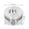 Piston Kit Assembly for Air Cooled 190FB, Alloy Material, Includes Piston, Circlip and Pin, Withstands Temperature and Pressure, Practical Replacement Accessory for Industrial Us view 2