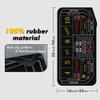 iEsstros Craps Table Top Set Craps Mat 35" x 16" Mini Craps Table Mat Craps Table Top Mat with 2 Casino Dice Craps Game Layout Casino Games for Adults-Black view 3