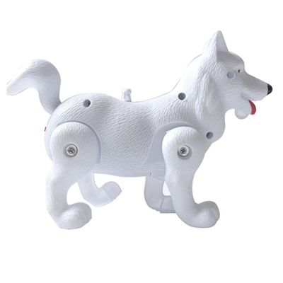GALPADA Adorable Luminous Dog Toy Electric Glowing Musical Playmate for Boy Girl Random Color White Yellow Fun and Engaging Boy Girl Dog Toy for Interactive Play