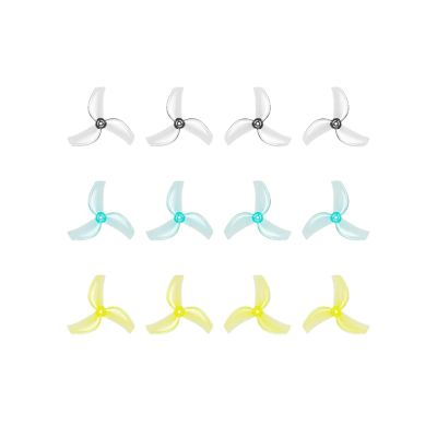 12 Pairs For 1611 3-blade CW CCW PC Propeller 1.5mm Shaft LAVA 1102 / 0802SE Brushless Motor Drone(12Pairs MIX Color)