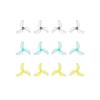 12 Pairs For 1611 3-blade CW CCW PC Propeller 1.5mm Shaft LAVA 1102 / 0802SE Brushless Motor Drone(12Pairs MIX Color) view 1