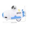 Holibanna Space Rocket for Inertia Model Engaging Plastic Boys for Travel Special Occasions view 3