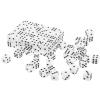 BESPORTBLE 400pcs Funny Dice Game Props Sided Board Game Dice Toy Dices for Party and Ktv view 3