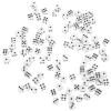 BESPORTBLE 400pcs Funny Dice Game Props Sided Board Game Dice Toy Dices for Party and Ktv view 4