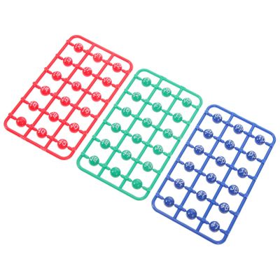 Toddmomy Multi-Color Bingo Balls Set for Lottery Games 49 Small Raffle Balls for Party Activities and Entertainment for Game Evenings and Raffle Draws