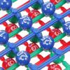 Toddmomy Multi-Color Bingo Balls Set for Lottery Games 49 Small Raffle Balls for Party Activities and Entertainment for Game Evenings and Raffle Draws view 4