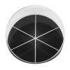 25.4mm Corner Prism, Optical Glass Coated Polished High Prism, 1 Inch Reflector Suncatchers Accuracy Trihedral Retroreflector Silver Plating Cone for Total Station view 2