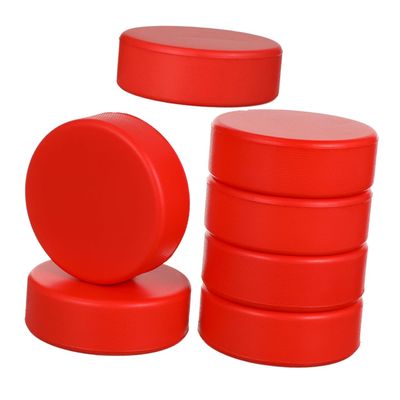 Anneome 7pcs Soft Pu Hockey Pucks Ice Hockey Training Pucks for Boys and Girls Training