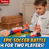 Soccer Toy for Kids - Table Top Foosball Game for 3 4 5 6 7 8-12 Year Old Kids - Interactive Soccer Gift - Mini Football Table Game with Goal Bell, Score Counter & 6 Balls - Easy Set-up Gift view 2