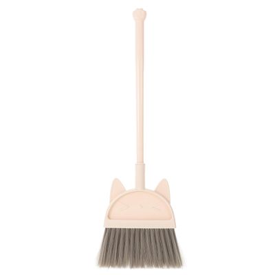 NOLITOY Kids Mini Broom Set with Dustpan Lightweight Small Cleaning Broom for Toddlers Home and Room Cleaning Early Learning Tool