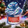 Christmas Blue Butter Slime,Add-in with Santa Hat,Special Holiday Sticker,Non-Sticky Premade Toys Gifts Party Favor,Christmas Stocking Stuffers for Kids (7oz 200ML) view 4