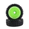 4pcs 116mm 1/8 RC Off-Road Buggy Tires 17mm Hex for RC Car(WHITE) view 4