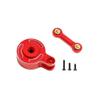 Metal Servo Saver with Fixed Link 23T 25T Compatible with 1/10 3S 4S 1/8(23T Red) view 3