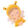 Abaodam Piggy Bank Resin Money Pot Creative Resin Money Pot Desktop Ornament Develop Saving Habit Boys and Girls Girls view 1