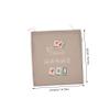 Cabilock Portable Mahjong Storage Pouch Drawstring Bag for Organizing Mahjong Tiles Lightweight and for Enthusiasts Khaki view 2