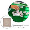 Cabilock Portable Mahjong Storage Pouch Drawstring Bag for Organizing Mahjong Tiles Lightweight and for Enthusiasts Khaki view 4