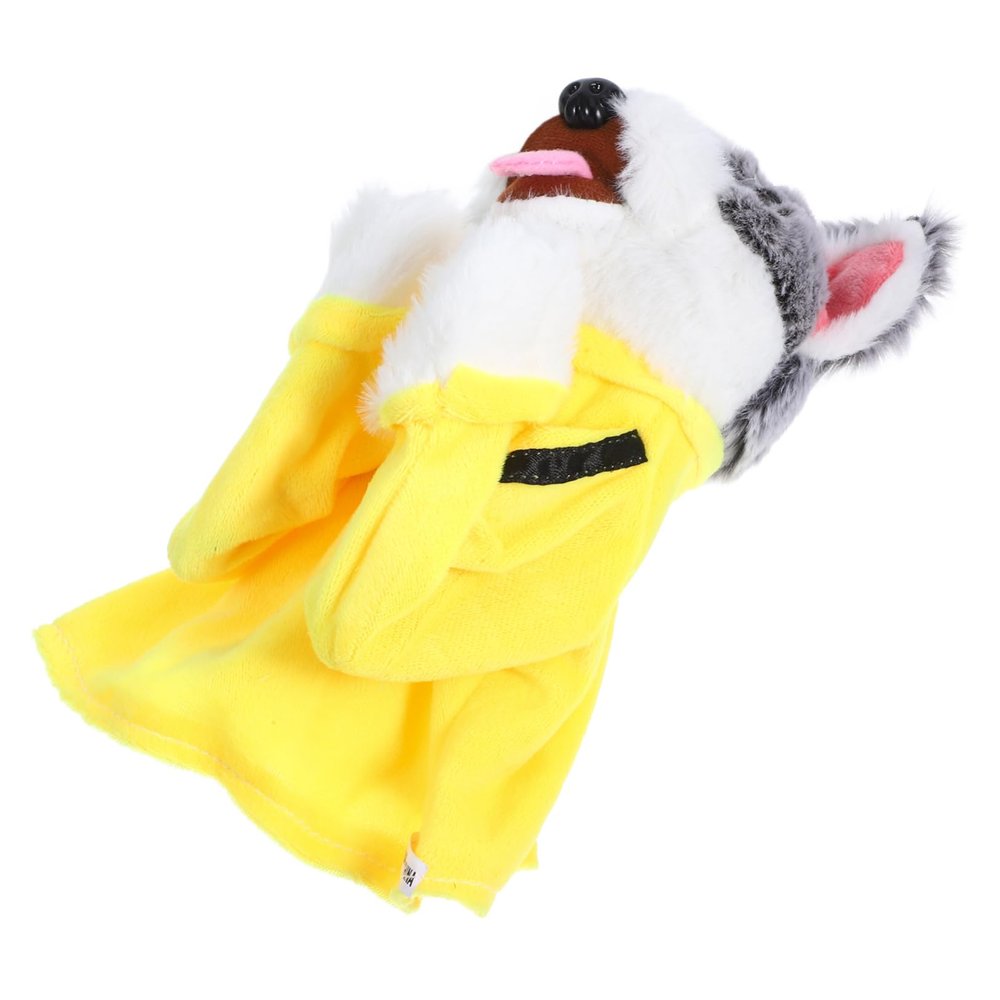 BESPORTBLE Punching Dog Hand Puppet Performance Prop for Interactive Storytelling Improves Communication Skills Safe Material for Great for Imagination Activities and Parent Play