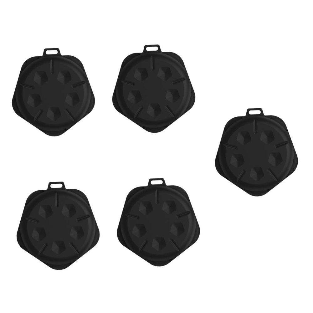 Angoily 5pcs Storage Box for Collectors Portable Holder Organizer Lightweight and Design for Euro for Outdoor Use and Travel