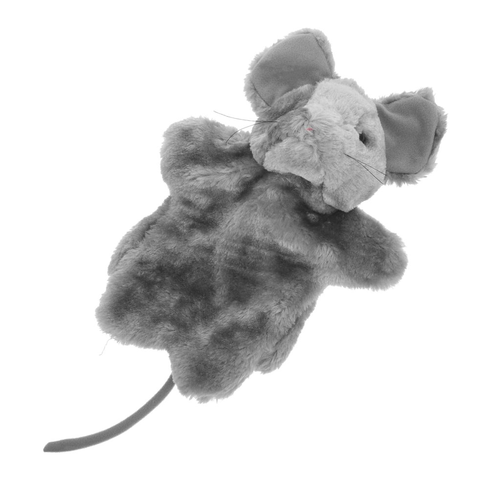 BESPORTBLE Cartoon Mouse Plush Hand Puppet for Interactive Storytelling Comfortable Wear for Home School and Kindergarten Activities Educational