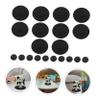 Yardwe 40pcs Acrylic Bases for Mini Figures DIY Display Stand Miniature Doll Base for Gaming view 4