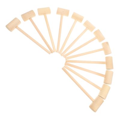 SUPVOX 12pcs Funny Mallet Toy Mini Beat Toy Kit for Boys and Girls Hammer Promotes Dexterity Coordination