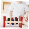 HANABASS 1 Set Wooden Pounding for Educational Early Learning Percussion Plaything with Hammer Enhances Color Recognition and Fine Motor Skills view 3