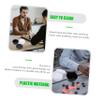 MAJORMENCH Go Chess Pieces Storage Box Lid Container for Chess Stones Compact and Design for Game Organization and Travel view 3