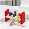 LIOOBO 1 Set Wooden Pounding for Color Recognition for Early Education Safe and Wooden Material Enhances Hand Skills and Cognitive Development view 2