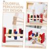 LIOOBO 1 Set Wooden Pounding for Color Recognition for Early Education Safe and Wooden Material Enhances Hand Skills and Cognitive Development view 4