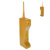GOOHOCHY Cell Phone Prop Lightweight Iron Construction for Parties Themed Events and Home Decor Portable Simulation Telephone Ornament for Photography and Decoration view 1