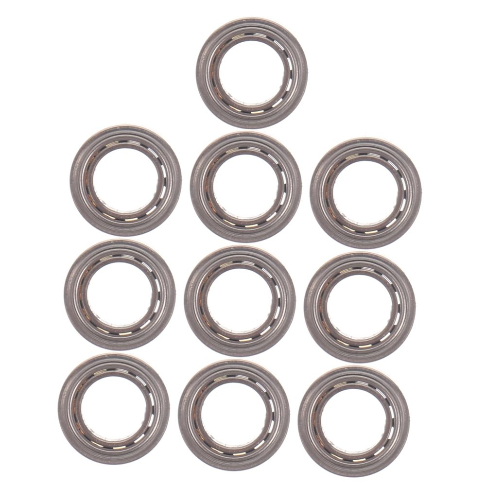 DECORNIJIA 10pcs Steel Bearings for Cars Compact Lightweight Replacement Parts Easy to Install Upgrade for Hobby Vehicle Performance Compatible Models