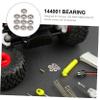 DECORNIJIA 10pcs Steel Bearings for Cars Compact Lightweight Replacement Parts Easy to Install Upgrade for Hobby Vehicle Performance Compatible Models view 4