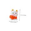 Happyyami 10Pcs Mini Dragon Figurines Mixed Style Decor for Desk Car Interior and Dollhouse Adorable Cartoon Dragon Statues for Home and Garden Decoration view 2