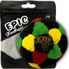 Epic Footbags Classic Foot Bag, Great Gift and Healthy Fun for Adults and Kids, Rasta view 1