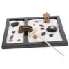 UPKOCH Black Decor Zen Garden Miniature Landscape Simulated Stone Ornaments for Meditation Decor Table Home Office view 1