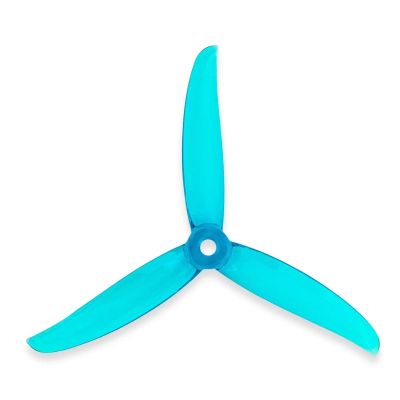 2Pairs/1Bag Fit for Gemfan Vannystyle 5136-3 5.15inch Quad 3-Blade Propeller Mount M5 for 2207 and up Motor RC Drone Parts Accessories(2Pairs Blue)