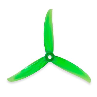 2Pairs/1Bag Fit for Gemfan Vannystyle 5136-3 5.15inch Quad 3-Blade Propeller Mount M5 for 2207 and up Motor RC Drone Parts Accessories(2Pairs Green)