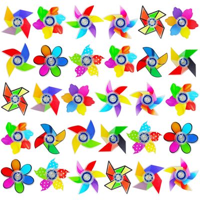 30PCS Mini Fidget Spinner Toys, Fidget Spinners Bulk Stress Relief Sensory Toys for Kids & Adults, Party Favors Gifts for Kids Teens, Treasure Box Toys Classroom Prizes