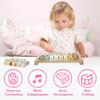 Baby Musical Instruments Montessori Wooden Toys for Toddlers, Neutral Colors Percussion Instruments Set, Modern Boho Xylophone Tambourin view 3