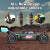 AINIUNIU ZD Racing 1:12 Brushless Fast Rc Cars for Adults Fast 42 MPH,Off Road Rc Car 4X4,Remote Control Car for Adults 4WD High Speed Racing RC Buggy with 3S 2200 mAh Truck Suitable for Gifts view 2