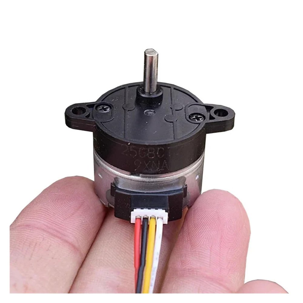 25MM Gear Stepper electronic starter 2-Phase 4-Wire Gear Stepping electronic starter Precision Full Metal Gearbox DIY Robot Valve CEGQOXSH