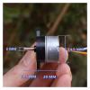 25MM Gear Stepper electronic starter 2-Phase 4-Wire Gear Stepping electronic starter Precision Full Metal Gearbox DIY Robot Valve CEGQOXSH view 2