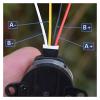 25MM Gear Stepper electronic starter 2-Phase 4-Wire Gear Stepping electronic starter Precision Full Metal Gearbox DIY Robot Valve CEGQOXSH view 3