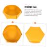 HOMOBABE Dice Storage Box Dividers Pu Material Desktop Tray for Dice Bead Organizers view 3
