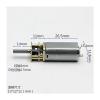 050 Gear electronic starter DC 3V 5V 6V 9V 245RPM Slow Speed Full Metal Gearbox Gear Reduction electronic starter DIY Lock Smart Car Robot DWBPGVUN view 2
